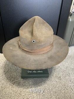 Original M1911 WW1 US Army Uniform Campaign Hat