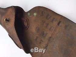 Original M1916 US Army Air Service S&R 1917 Holster with Airmans name! 1911 WW1