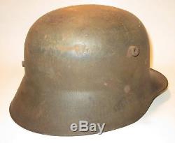 Original Mail-home WWI German Austrian Austro-Hungarian M17 Stahlhelm Helmet