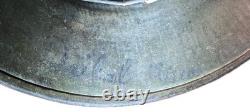 Original Model 1917 WWI German Helmet with Camo, Replaced Lining, Signed, Size 64
