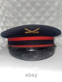 Original Pre-WWI US Army M1902 Artillery Enlisted Dress Visor Cap Hat