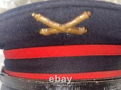Original Pre-WWI US Army M1902 Artillery Enlisted Dress Visor Cap Hat