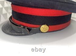 Original Pre-WWI US Army M1902 Artillery Enlisted Dress Visor Cap Hat