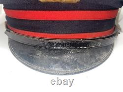 Original Pre-WWI US Army M1902 Artillery Enlisted Dress Visor Cap Hat