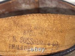 Original Pre-WWI US Army M1902 Artillery Enlisted Dress Visor Cap Hat