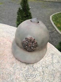 Original Russian WW1 WWI M17 1917 Sohlberg helmet, restored