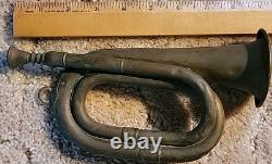 Original Spanish American War WW1 Cavalry Brass Bugle, Lahera Madrid