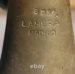 Original Spanish American War WW1 Cavalry Brass Bugle, Lahera Madrid