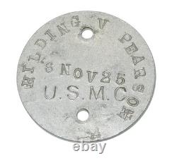 Original USMC 1920's China Marine Peking MG Battalion Dog Tag CA13