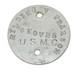 Original USMC 1920's China Marine Peking MG Battalion Dog Tag CA13