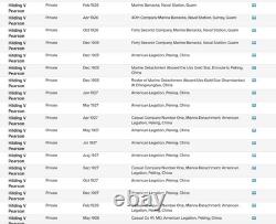 Original USMC 1920's China Marine Peking MG Battalion Dog Tag CA13