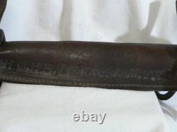 Original US CAVALRY PICKET PIN LEATHER SCABBARD WW1