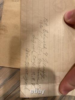 Original US WWI Named Motor Men Air Service MTC Mechanic Grouping RARE