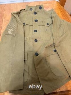 Original US WWI Uniform Grouping WW1 Tunic & Pants-John Kopf