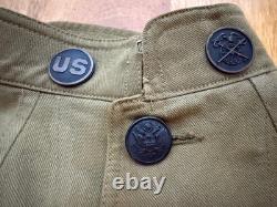 Original US WWI Uniform Grouping WW1 Tunic & Pants-John Kopf