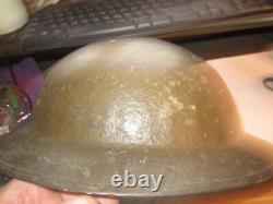 Original U. S. WWI 5th Infantry Red Diamond Division M1917 Doughboy Helmet