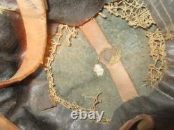 Original U. S. WWI 5th Infantry Red Diamond Division M1917 Doughboy Helmet