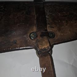 Original U. S. WWI Cavalry Rifle Saddle Scabbard 17 B 60, 17th Calvary Regiment