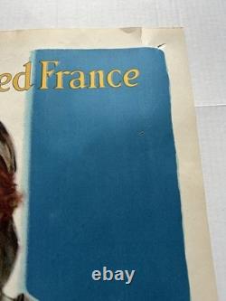 Original WW1 1918 JOAN OF ARC SAVED FRANCE Poster World War One 20x30