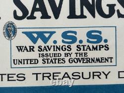 Original WW1 1918 JOAN OF ARC SAVED FRANCE Poster World War One 20x30