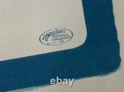 Original WW1 1918 JOAN OF ARC SAVED FRANCE Poster World War One 20x30