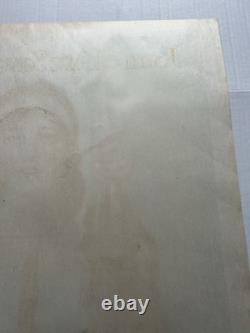 Original WW1 1918 JOAN OF ARC SAVED FRANCE Poster World War One 20x30