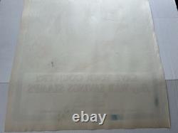 Original WW1 1918 JOAN OF ARC SAVED FRANCE Poster World War One 20x30