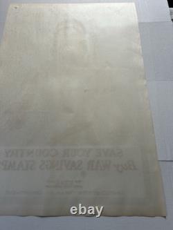 Original WW1 1918 JOAN OF ARC SAVED FRANCE Poster World War One 20x30