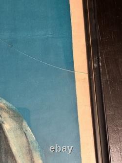 Original WW1 1918 JOAN OF ARC SAVED FRANCE Poster World War One 20x30 READ