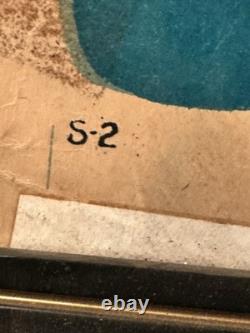 Original WW1 1918 JOAN OF ARC SAVED FRANCE Poster World War One 20x30 READ