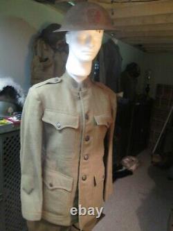 Original WW1 7th Infantry Regiment Uniform Complete with Helmet