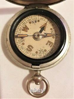 Original WW1 British Army Officers Cavalry'Hunter' Style Pocket Compass