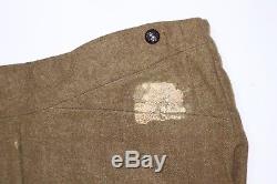 Original WW1 Britsh 1902 pattern infantrymans trousers