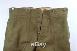 Original WW1 Britsh 1902 pattern infantrymans trousers