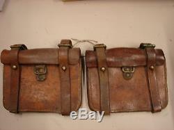 Original WW1 Canadian 1916 Pattern Leather Ammo Pouches -Toronto Dated PAIR