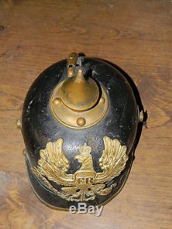 Original WW1 German pickelhaube helmet