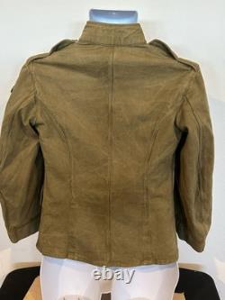Original WW1 US Army Armored Officer Jacket with Felt Multipiece Patch