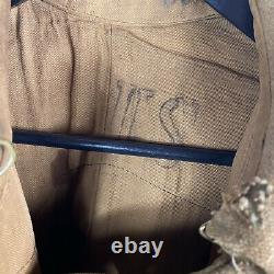 Original WW1 US Army Overcoat mule blanket Named & Dated 1917