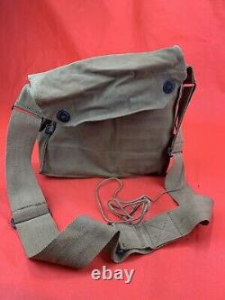 Original WW1 US Doughboy Gas Mask & Carry Bag NAMED