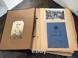 Original WW1 WWI PHOTO ALBUM POOR CONDITION AS IS PLEASE READ