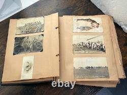 Original WW1 WWI PHOTO ALBUM POOR CONDITION AS IS PLEASE READ