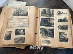 Original WW1 WWI PHOTO ALBUM POOR CONDITION AS IS PLEASE READ