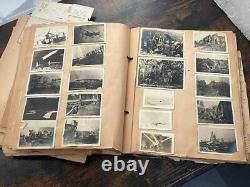 Original WW1 WWI PHOTO ALBUM POOR CONDITION AS IS PLEASE READ