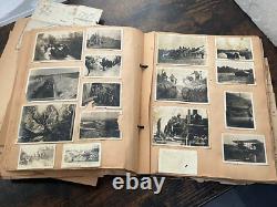 Original WW1 WWI PHOTO ALBUM POOR CONDITION AS IS PLEASE READ