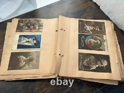 Original WW1 WWI PHOTO ALBUM POOR CONDITION AS IS PLEASE READ