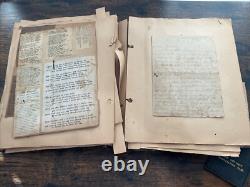 Original WW1 WWI PHOTO ALBUM POOR CONDITION AS IS PLEASE READ