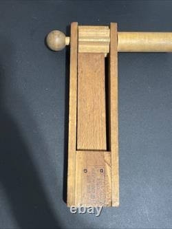 Original WW1 Wooden Gas Alarm Noise Maker Trench Tool