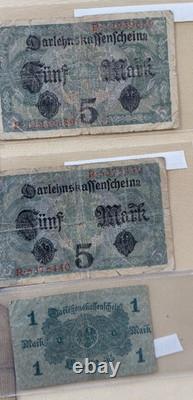Original WW1 collection Coins, Currency, buttons