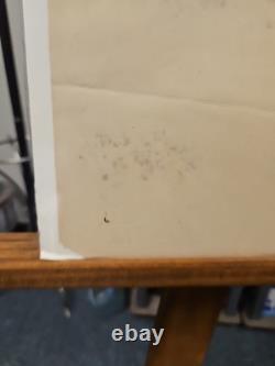 Original WWI 1917 They Signal'Send Books Artist Signed Homer 25x38