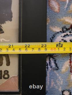 Original WWI 1918 American Library Assoc HEY FELLOWS Framed Propaganda Ad Poster